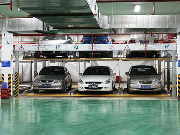 二層升降橫移停車設(shè)備